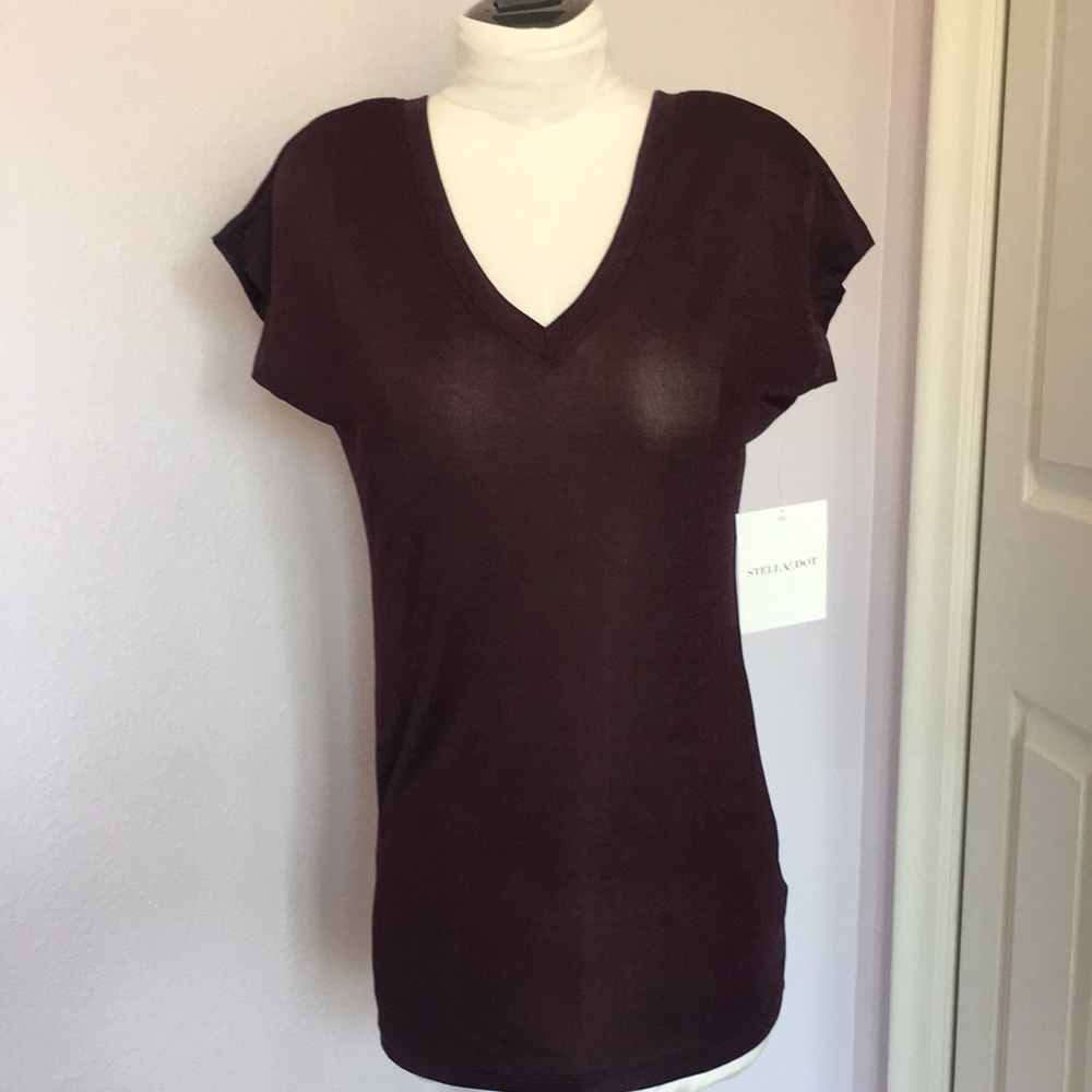NWT - Stella & Dot Renegade Short Sleeve Top